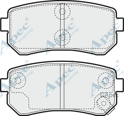 APEC BRAKING Jarrupala, levyjarru PAD1563